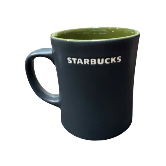 Starbucks Porcelain Mug With Scooter Design 12 Oz - Picture 3 of 6